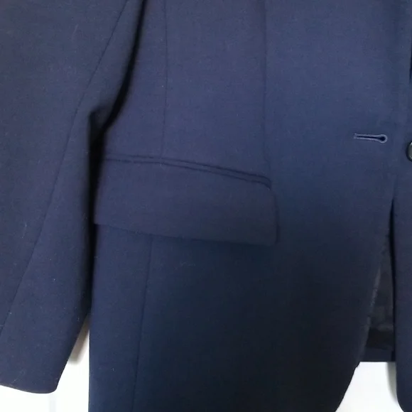 J Crew Regent Navy Blue Blazer Single Button Size 14